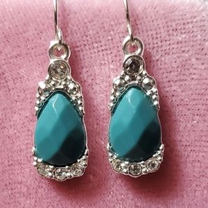 Silver and Turquoise Earrings
